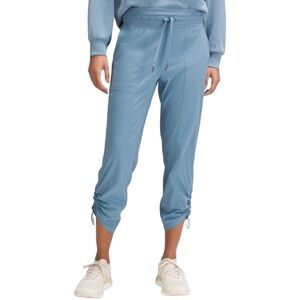 Lululemon Dance Studio Mid-Rise Cropped Pant Utility Blue Size 10